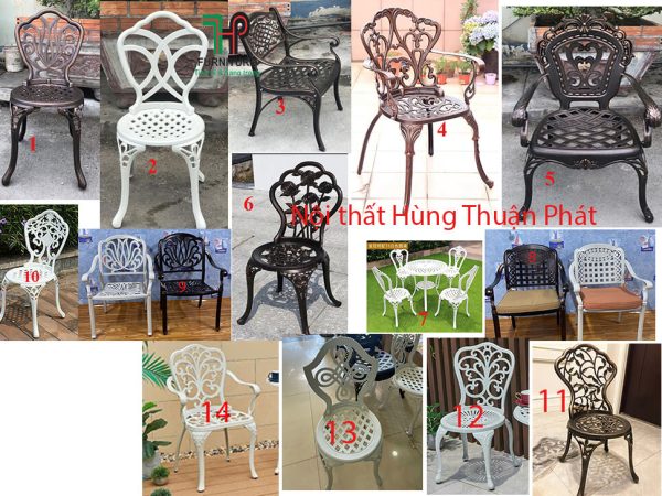 14 mẫu ghế đầy đủ