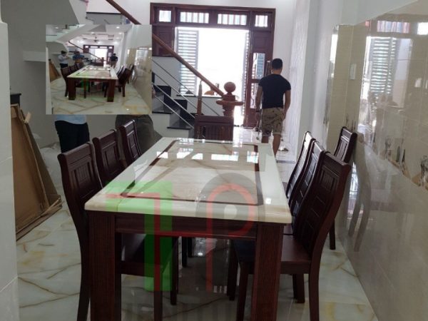 BỘ BÀN ĂN MẶT ĐÁ