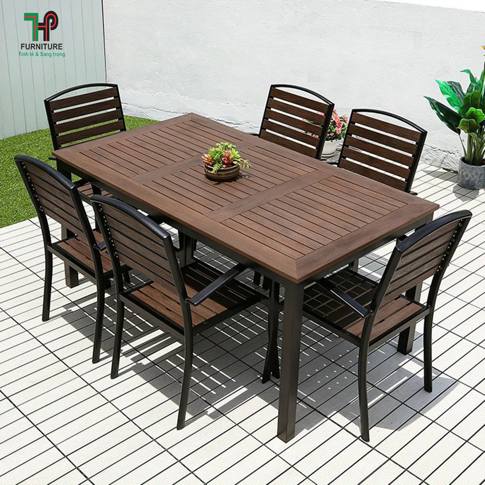 bộ bàn ghế sân vườn